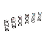 Team Losi Racing (TLR) Front Spring Set, Hard (3 pair): 22T/SCT/ 22-4/SCTE with 22 Shock Conversion