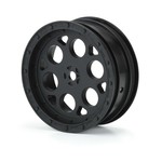 Pro-Line 1/10 Showtime Front 2.2" 12mm Sprint Car Wheels (2) Black