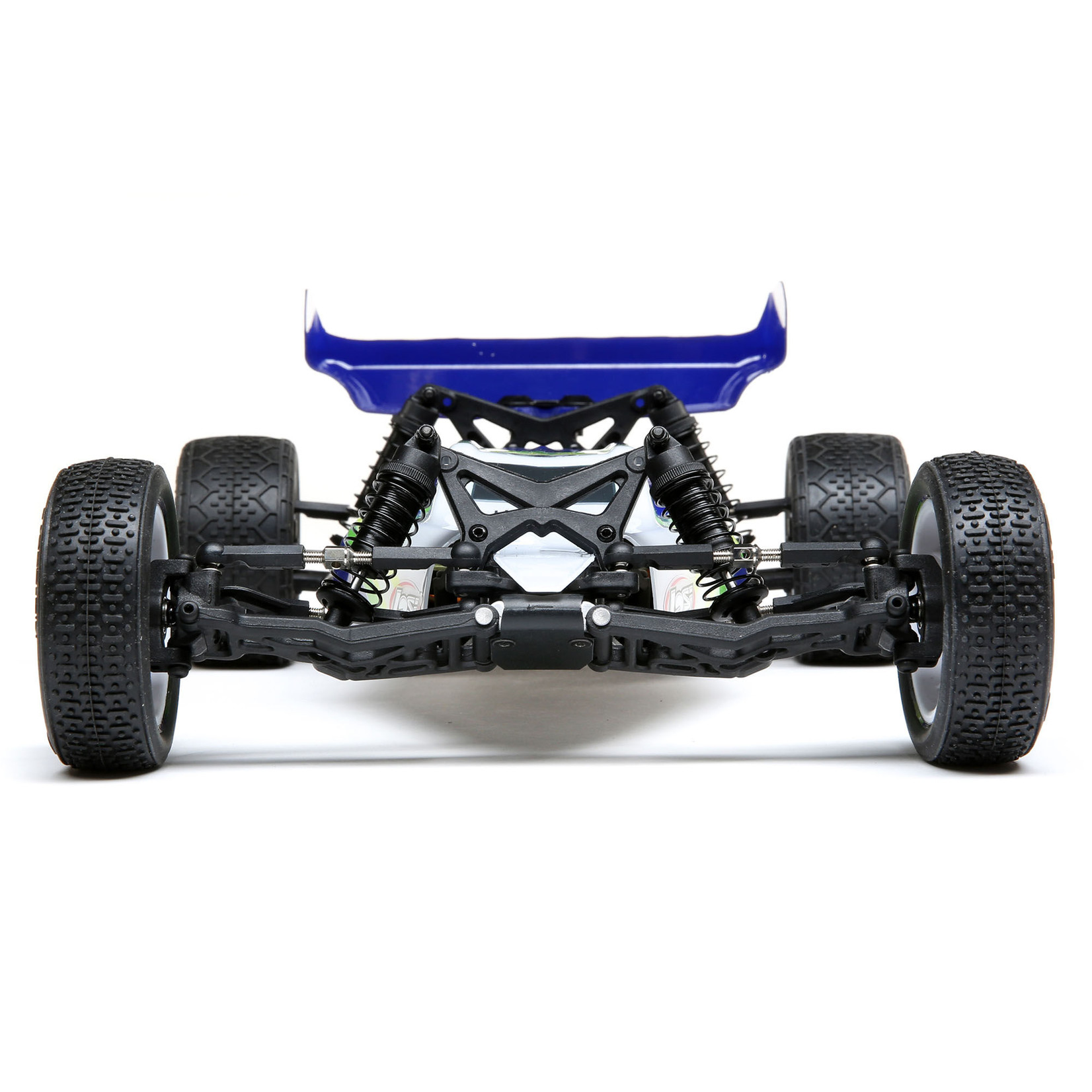 1/16 Mini-B Brushed RTR 2WD Buggy, Blue/White - Get A Hobby