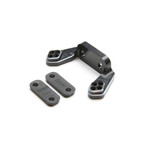 Team Losi Racing (TLR) Rear Camber Block, Black with Inserts: 22 4.0