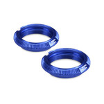 JConcepts Fin 12mm Shock Collar, Blue (2): B5M, T5M, SC5M