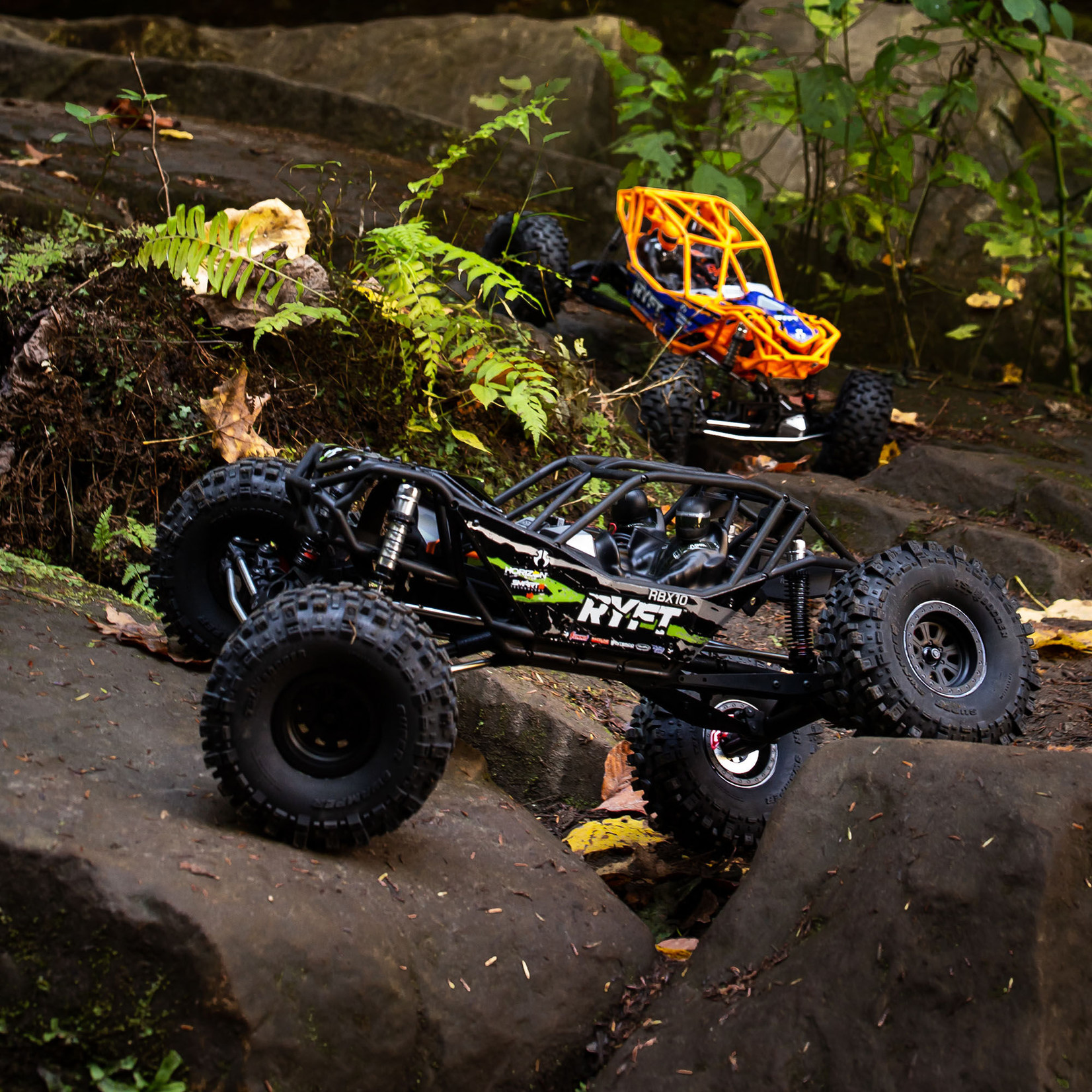 Axial 1/10 RBX10 Ryft 4WD Brushless Rock Bouncer RTR, Black