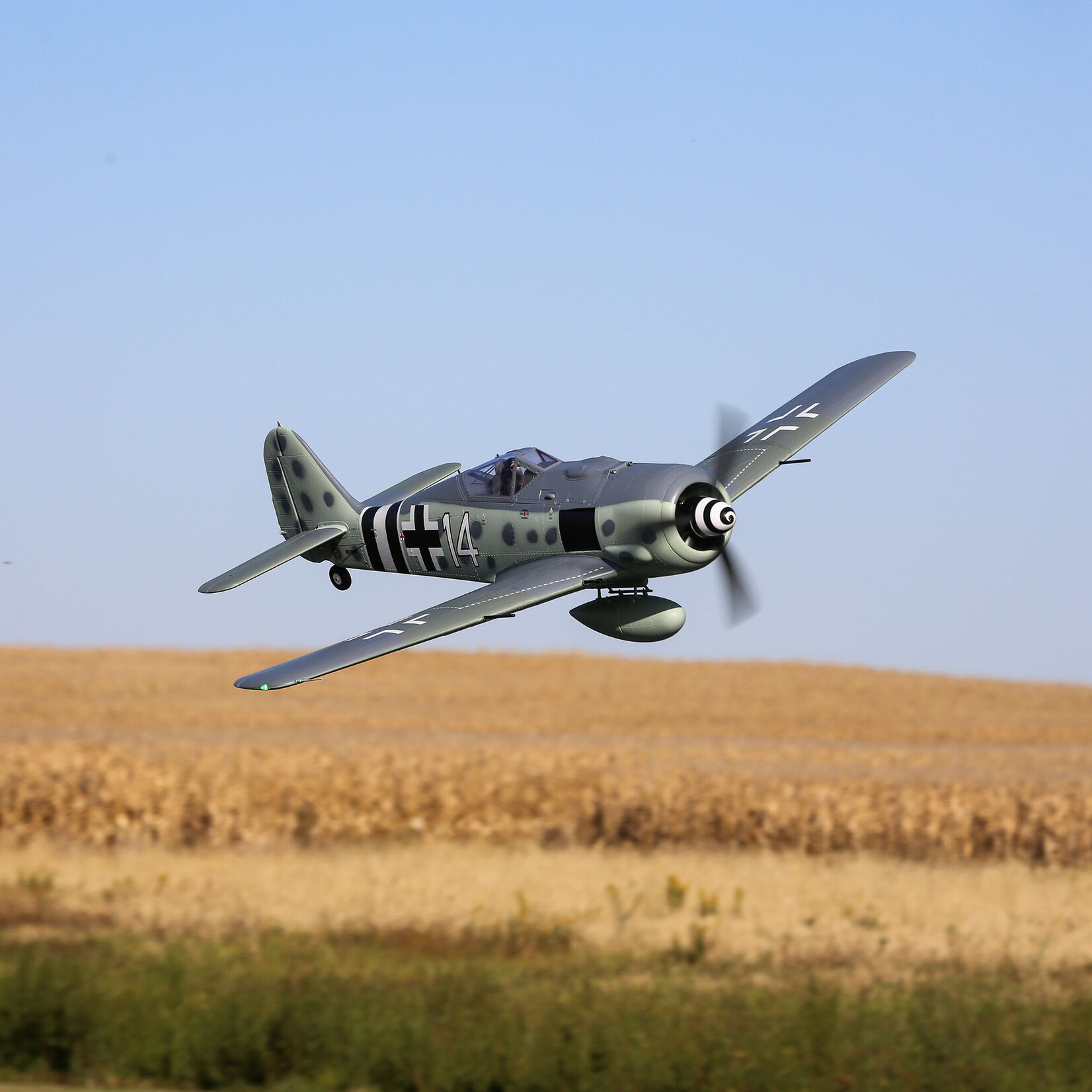 E-Flite Focke-Wulf Fw 190A 1.5m Smart BNF Basic with AS3X and SAFE Select