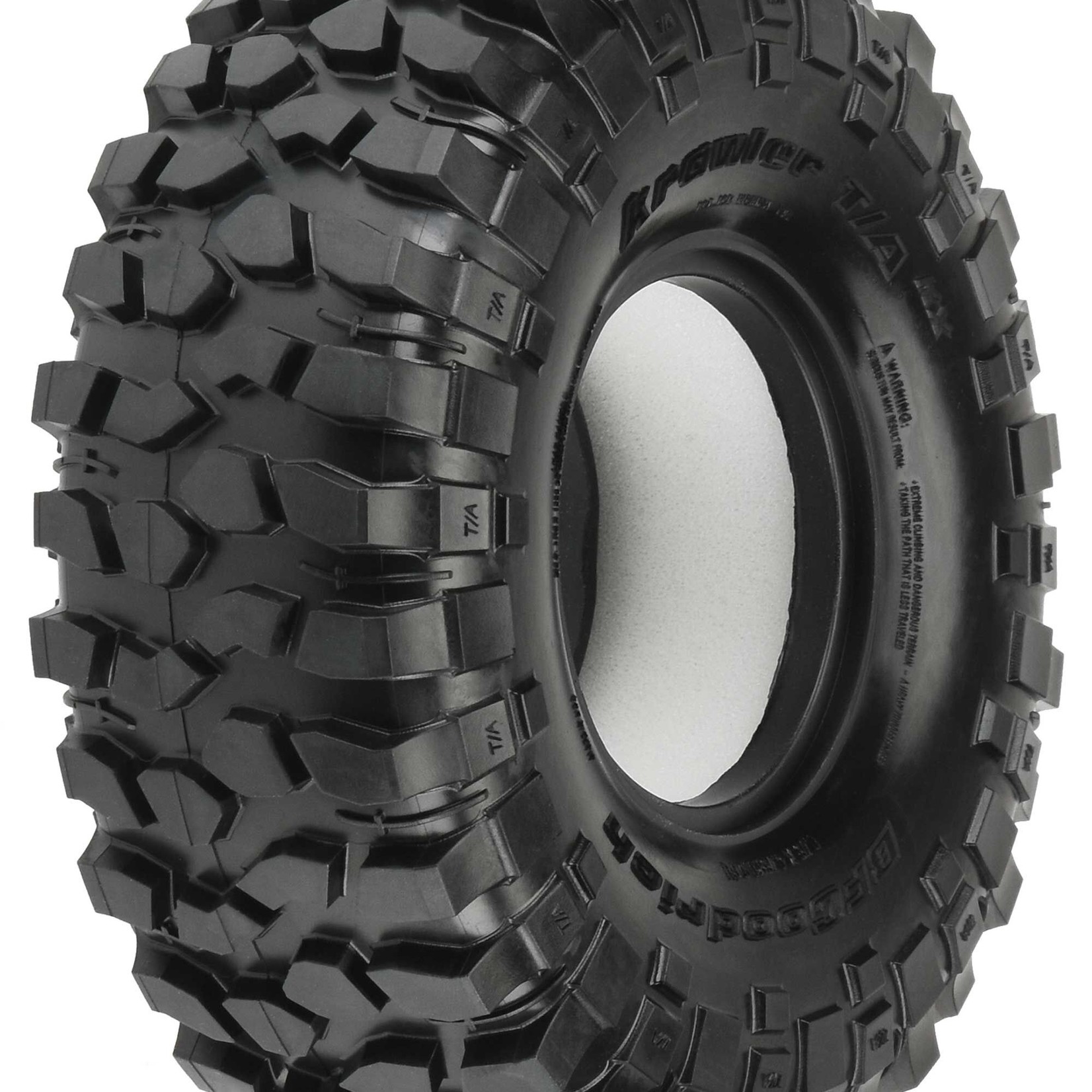 Pro-Line 1/10 BFG Krawler T/A KX Predator Front/Rear 1.9" Crawler Tires (2)