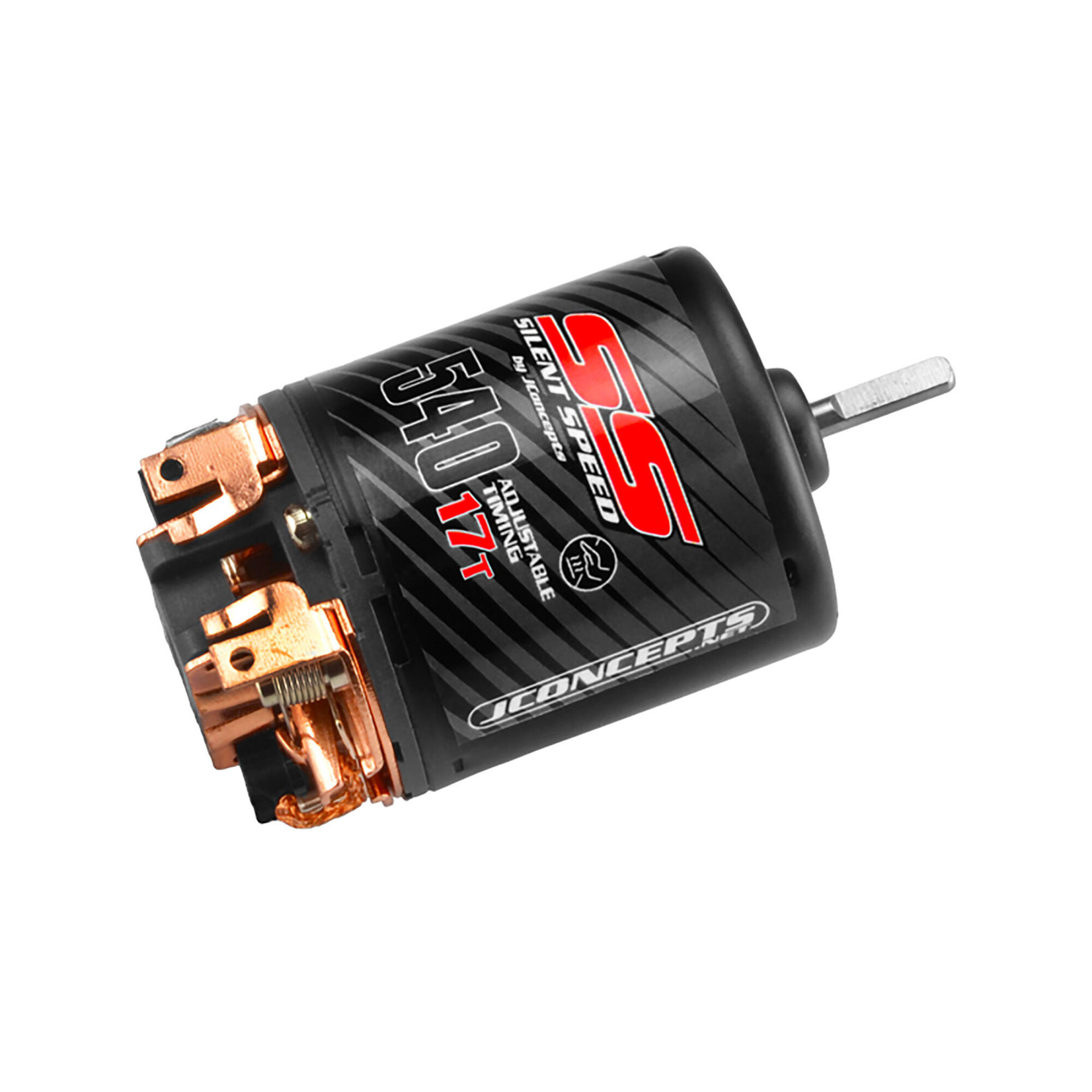 JConcepts Silent Speed Adjustable Timing Competition Motor, 17T