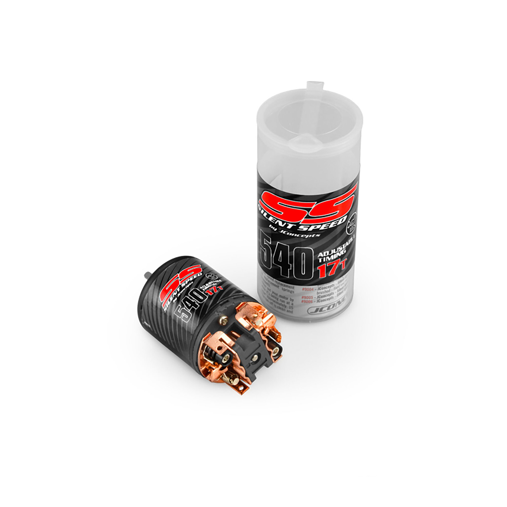 JConcepts Silent Speed Adjustable Timing Competition Motor, 17T