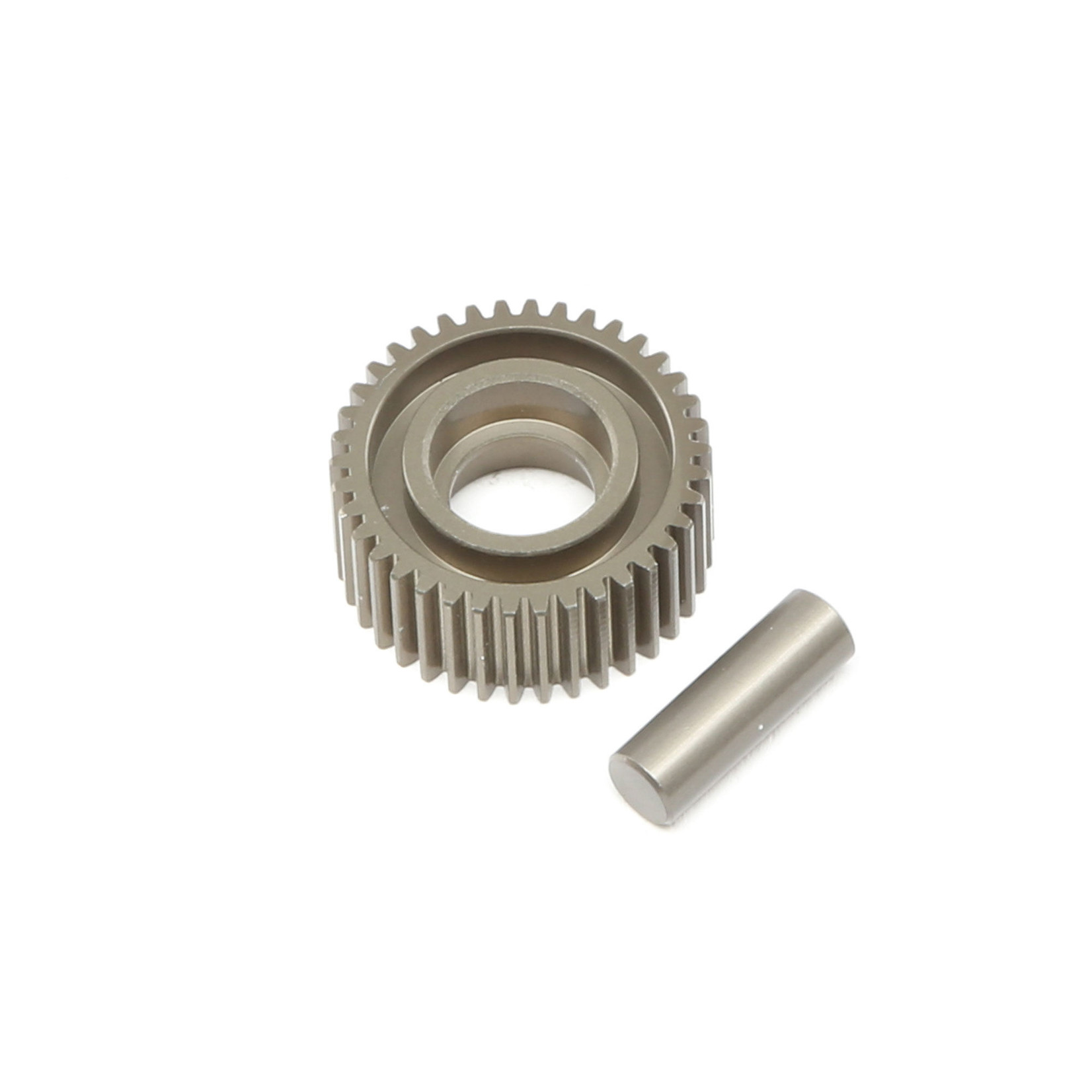 Team Losi Racing (TLR) Aluminum Idler Gear & Shaft Laydown  22 4.0