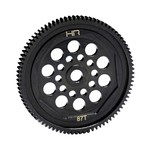Hot Racing (HR) Hardened Steel Spur Gear, 87T 48p: ASC T4B4 Enduro