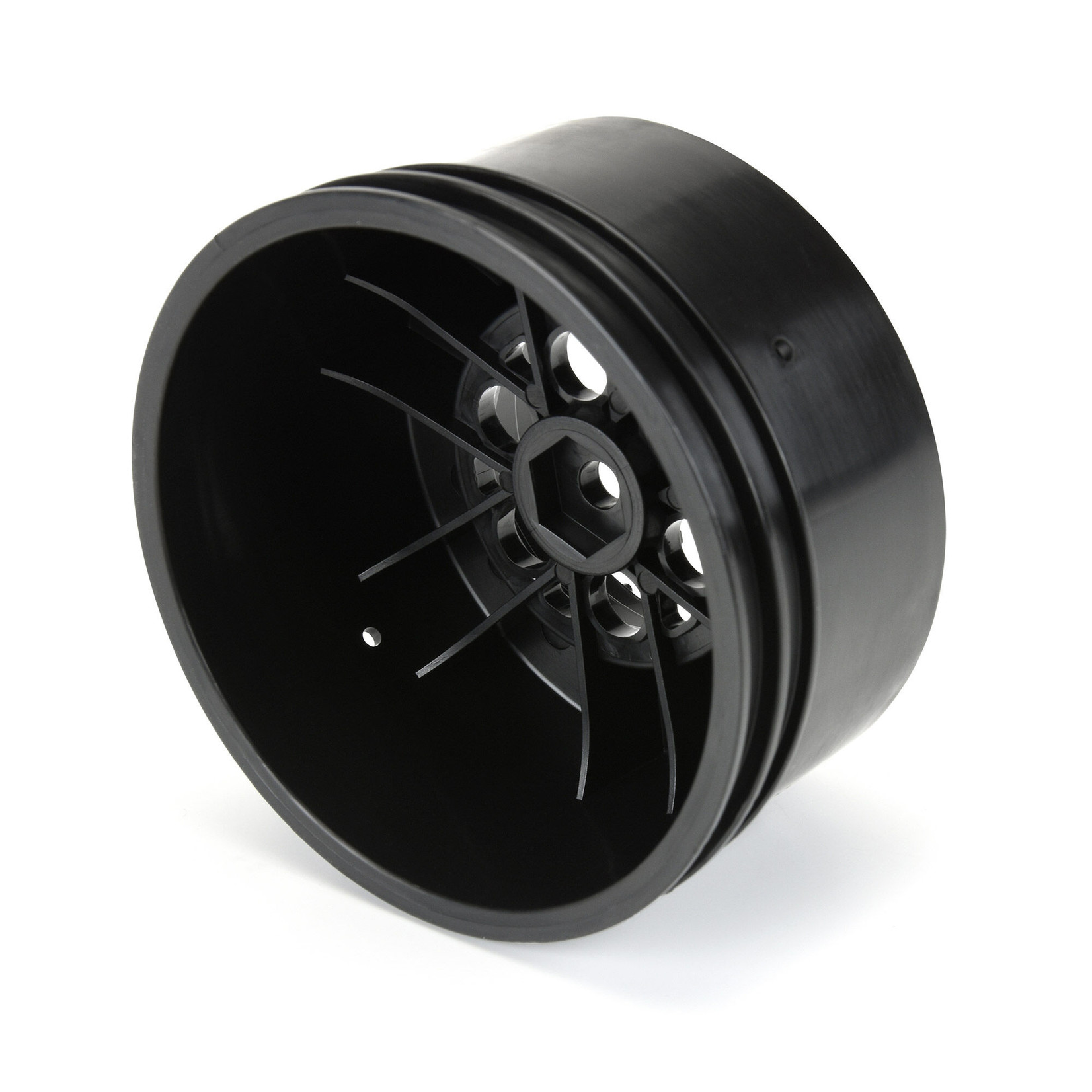 Pro-Line 1/10 Showtime+ Wide Rear 2.2"/3.0" 12mm Drag Wheels (2) Black