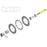 MIP - Moore's Ideal Products Carbide Diff Rebuild Kit: TLR 22 Series Vehicles