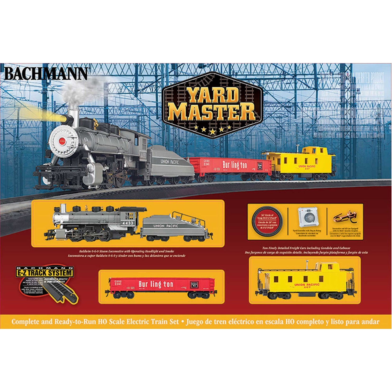 Bachmann HO Yard Master Ready To Run Electric Train Set