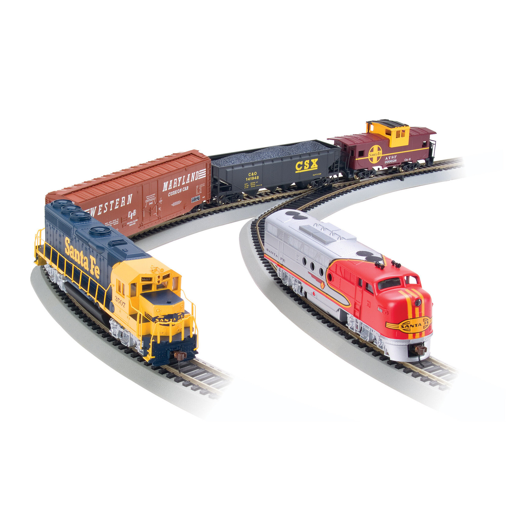 Bachmann HO Digital Commander Deluxe Set with DCC, SF