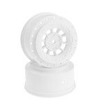 JConcepts Hazard 3mm Wider Offset, 12mm Hex Wheel, White: SC10