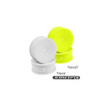 JConcepts Front Mono, 12mm Hex Wheel, Yellow: B5, B4.1, RB5