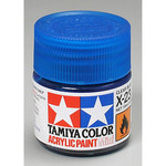 Tamiya Acrylic Mini X23, Clear Blue