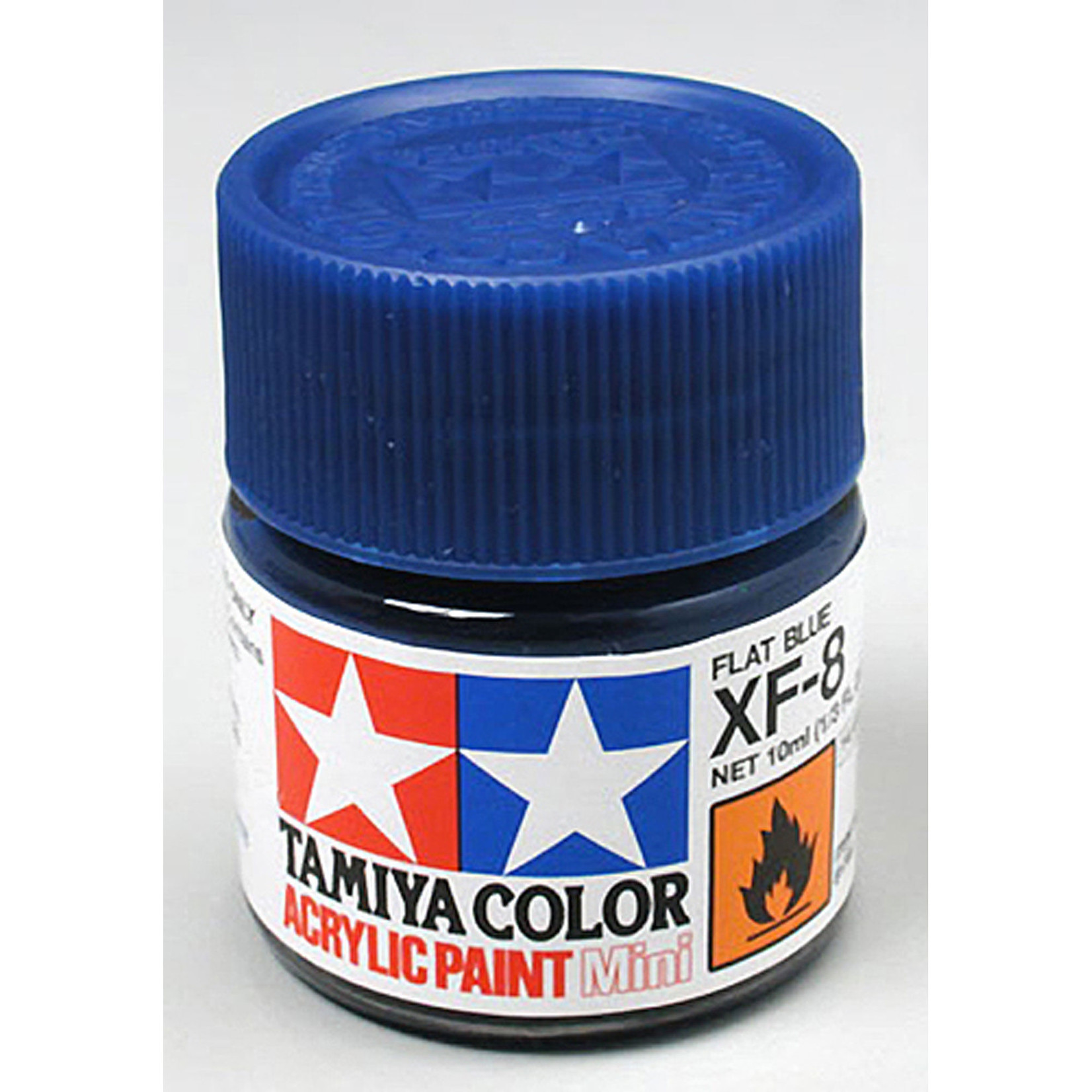 Tamiya Acrylic Mini XF8, Flat Blue