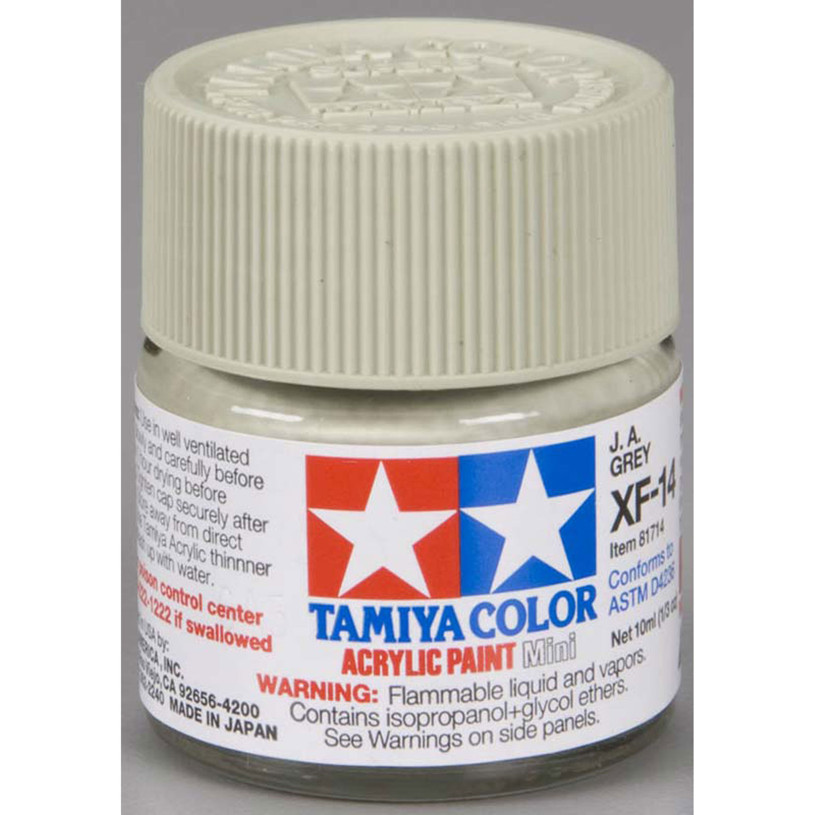 Tamiya Acrylic Mini XF14, J.A. Grey
