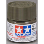 Tamiya Acrylic Mini XF51, Khaki Drab