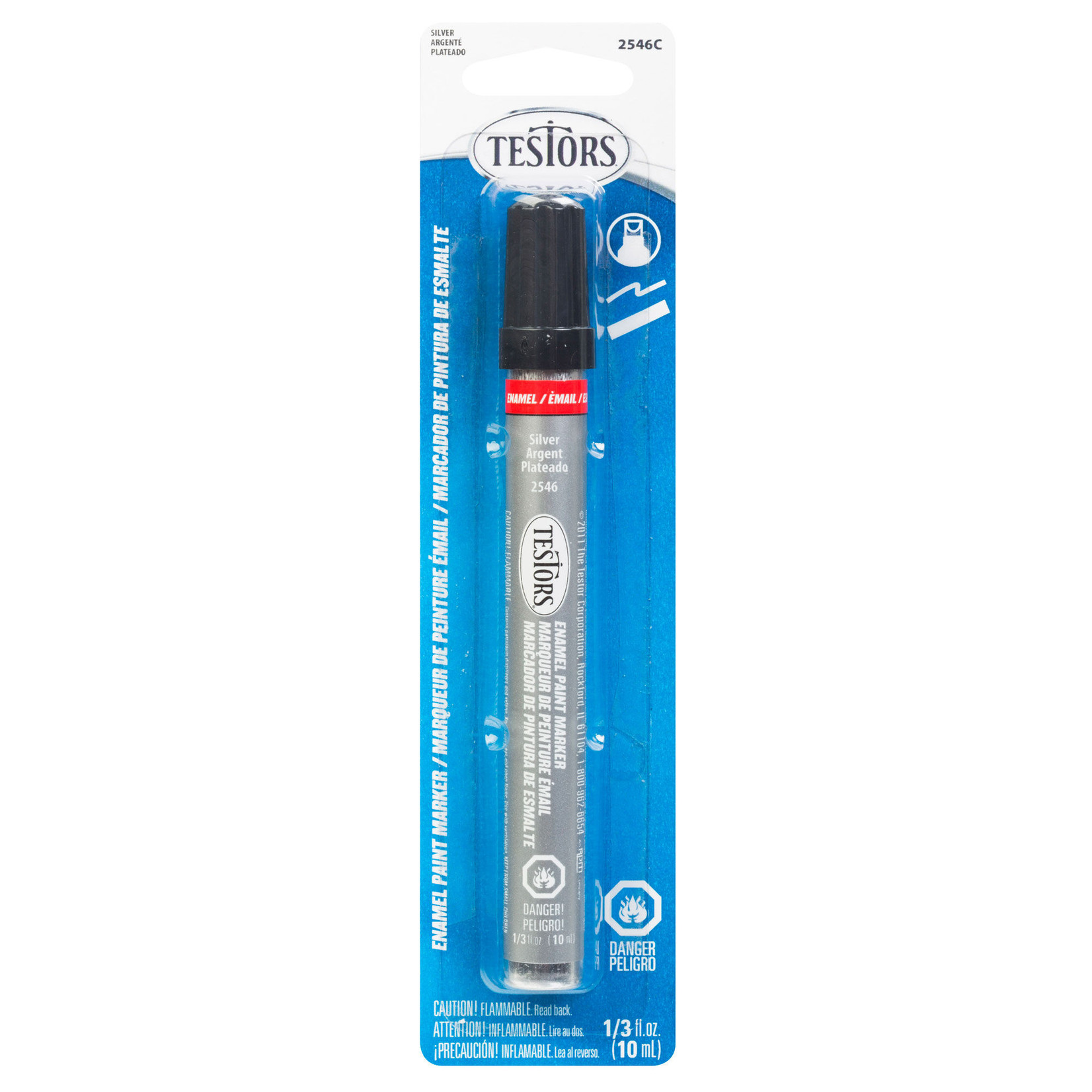 Testors Paint Marker, Silver
