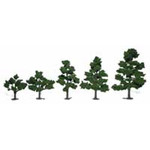 Woodland Scenics Deciduous Tree Kit, 3"-7" (6)