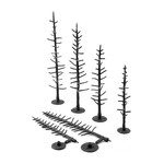 Woodland Scenics Pine Tree Armatures, 4"-6" (44)
