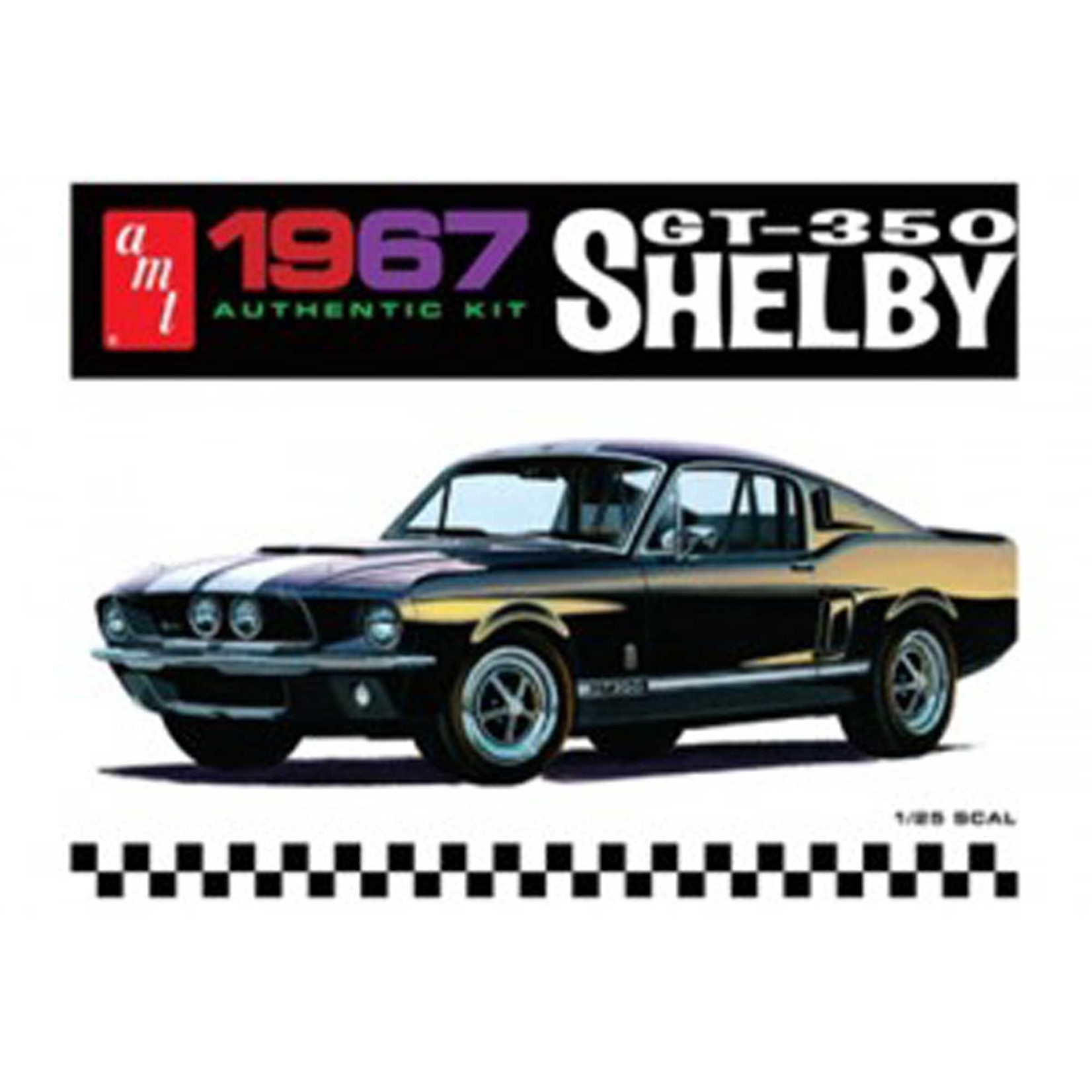 AMT 1/25 '67 Shelby GT350, Black