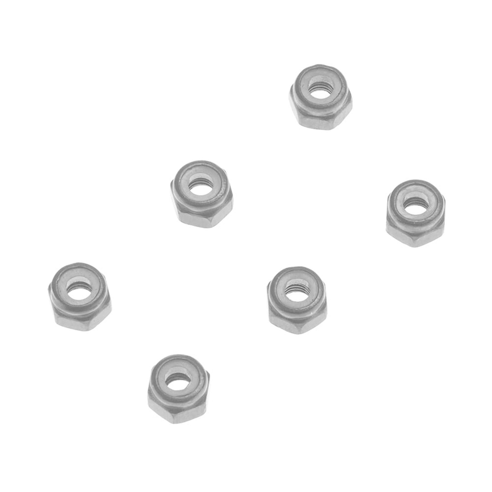 Dromida Nylon Insert Steel Lock Nuts 3mm (6)