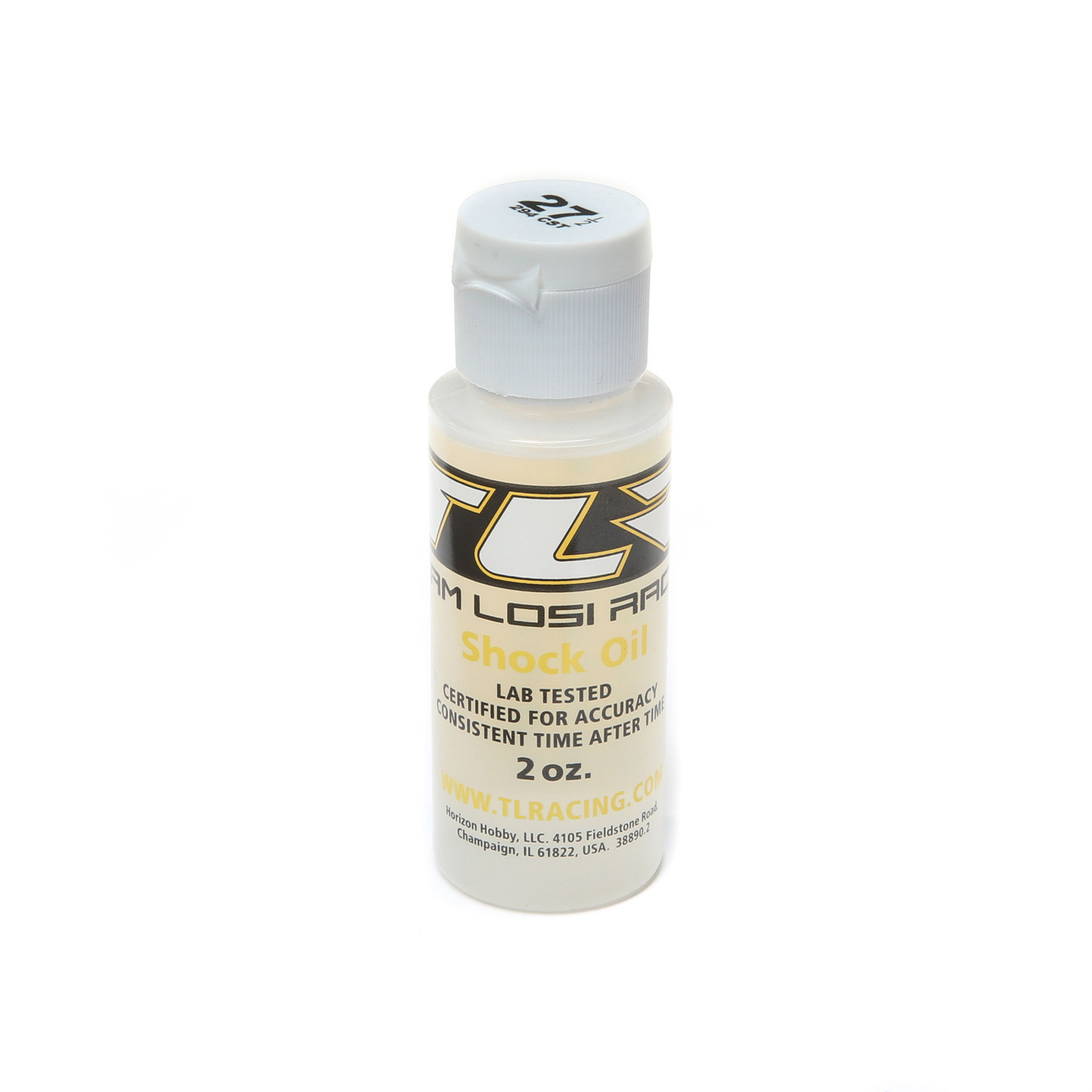 Team Losi Racing (TLR) Silicone Shock Oil, 27.5wt, 2oz