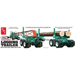 AMT 1/25, Peerless Logging Semi Trailer Model Kit