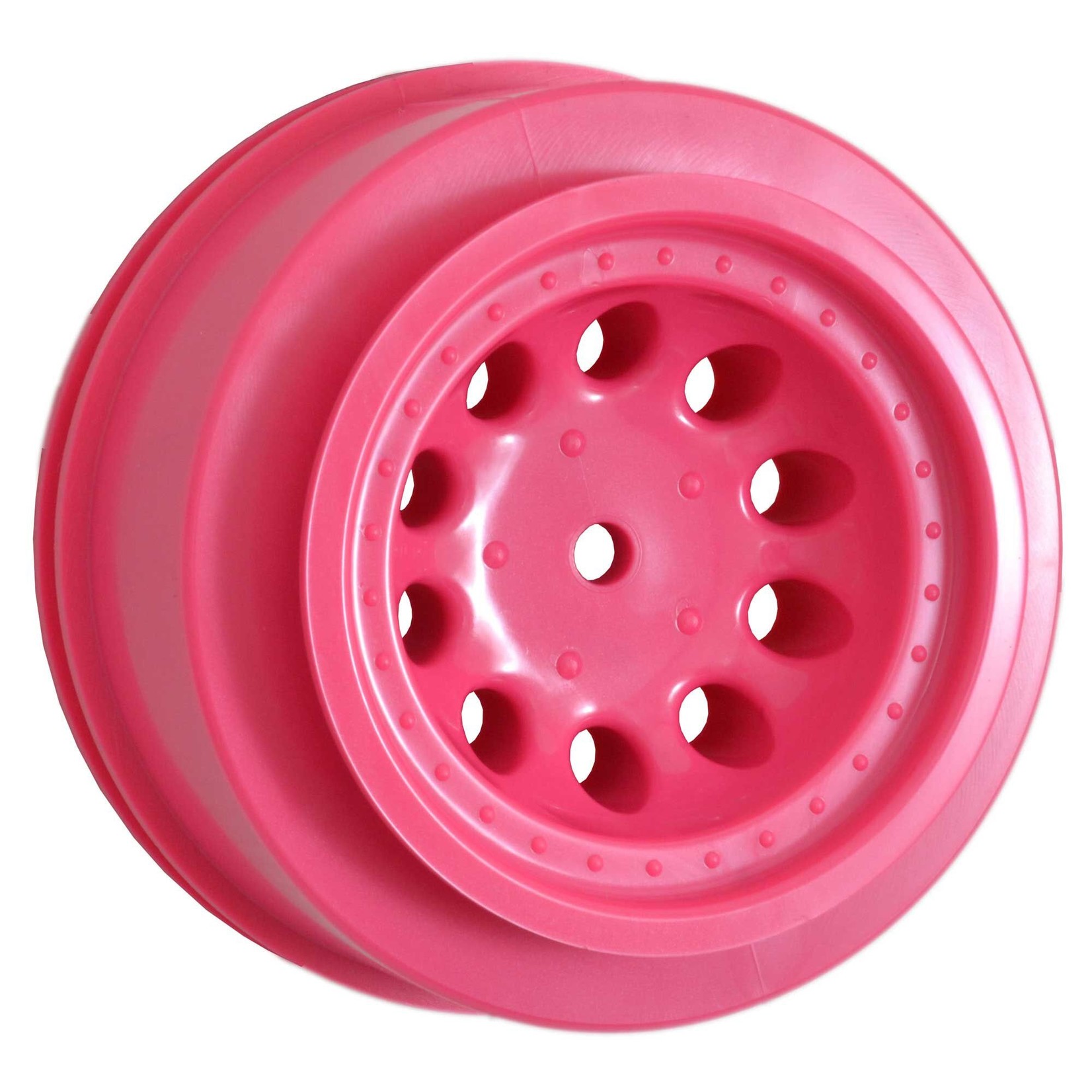 RPM 1/10 Revolver Front/Rear Short Course 2.2/3.0 Wheels, 12mm Hex, Pink (2): Slash 4x4