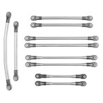 Vanquish Products Incision 1/4 Stainless Steel Link Kit (10): SCX10-II