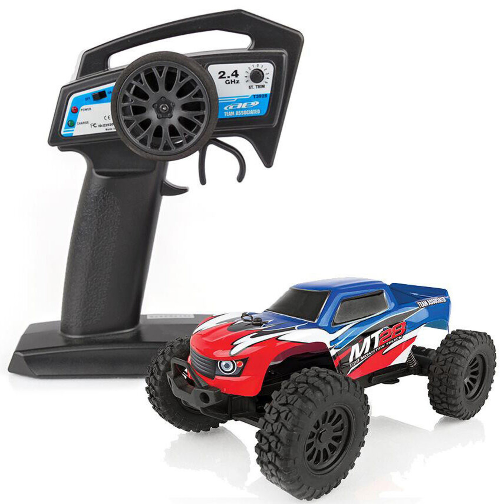 Team Associated 1/28 2WD MT28 Monster Truck Brushed RTR