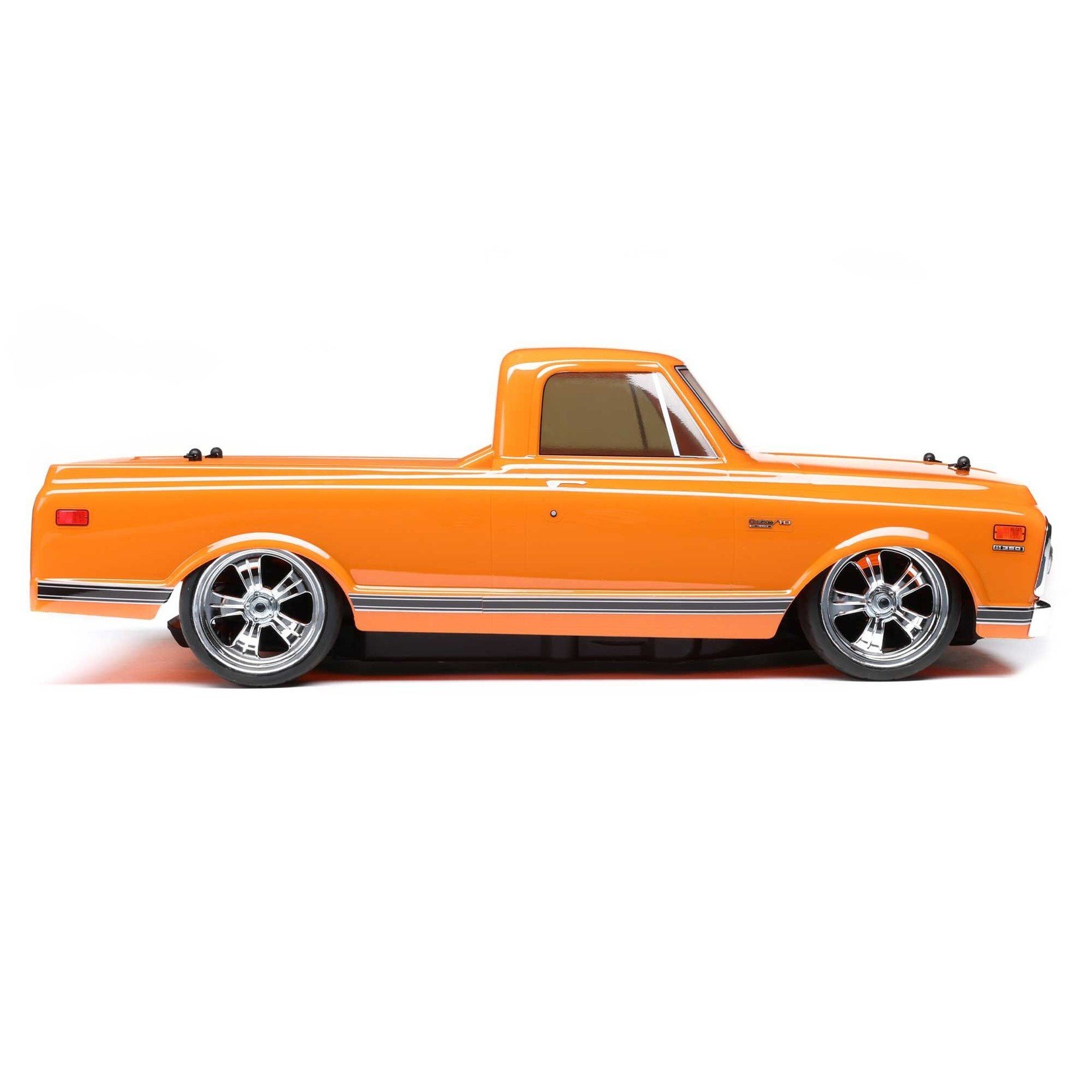 Losi 1/10 1972 Chevy C10 Pickup Truck V100 AWD RTR, Orange