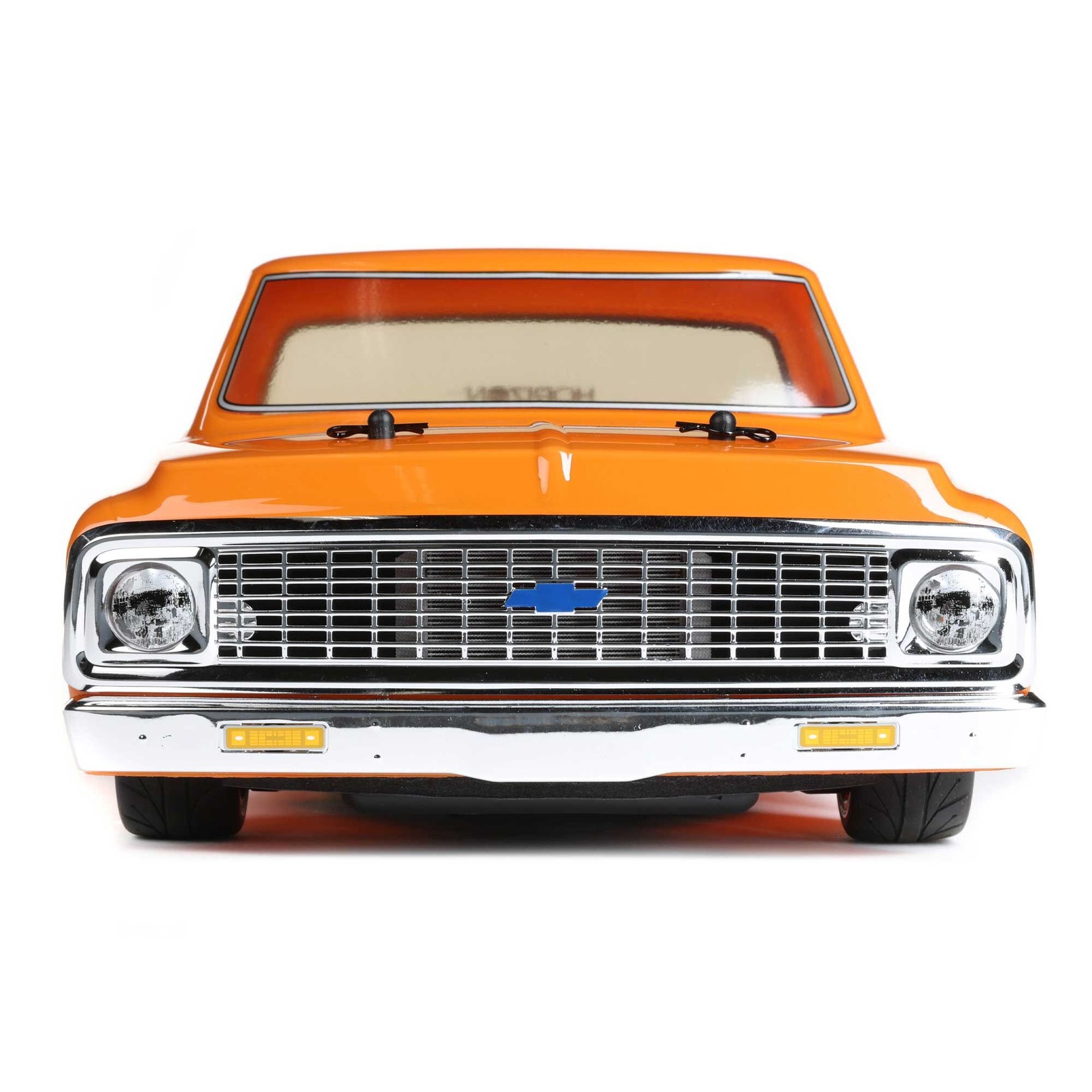 Losi 1/10 1972 Chevy C10 Pickup Truck V100 AWD RTR, Orange