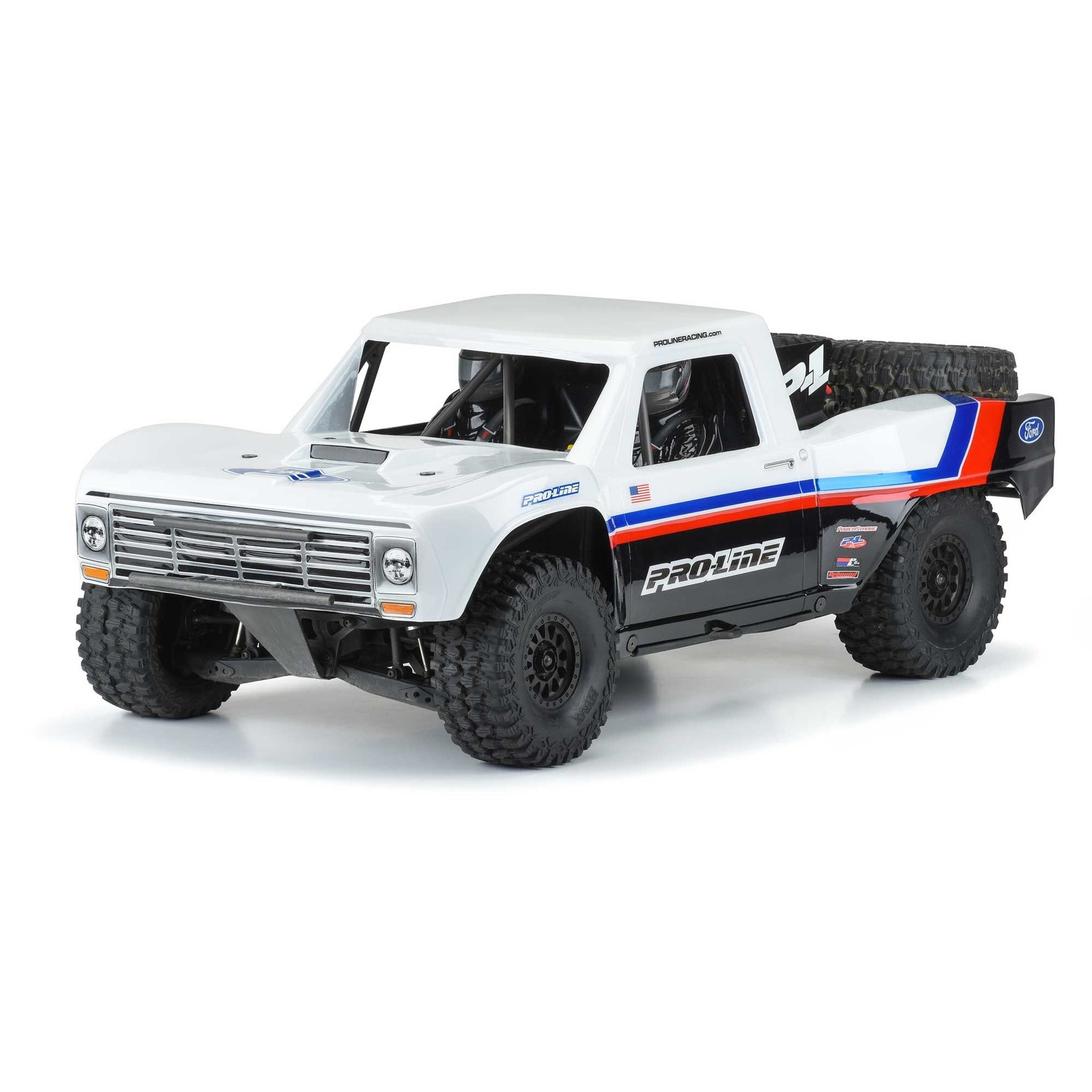 Pro-Line 1/7 Pre-Cut 1967 Ford F-100 Truck Clear Body: Unlimited Desert Racer