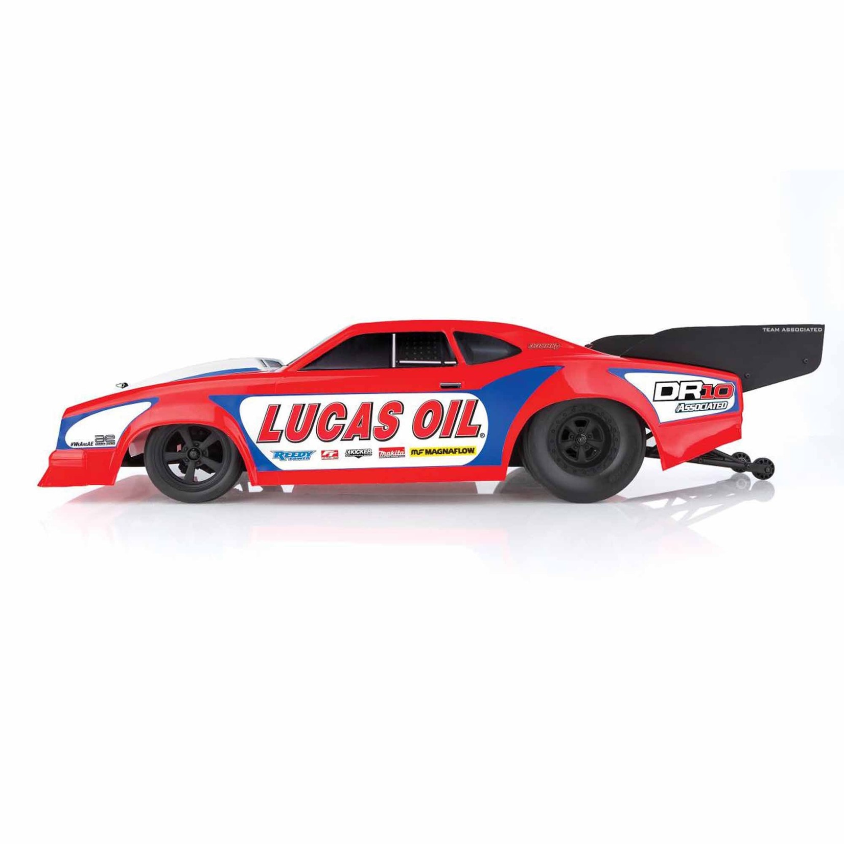 Team Associated 1/10 DR10 2WD Pro Reakt Brushless RTR, Lucas Oil, LiPo Combo