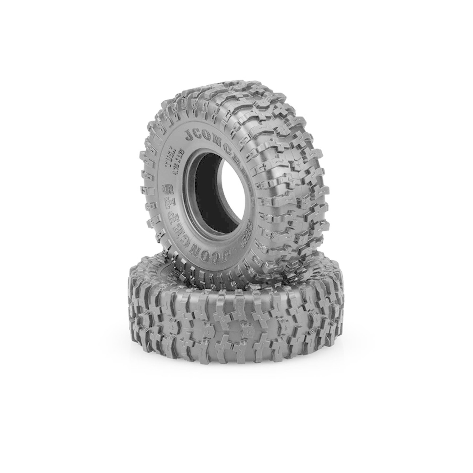 JConcepts Tusk Performance 1.9 Scaler Tires, Green Compound (2)