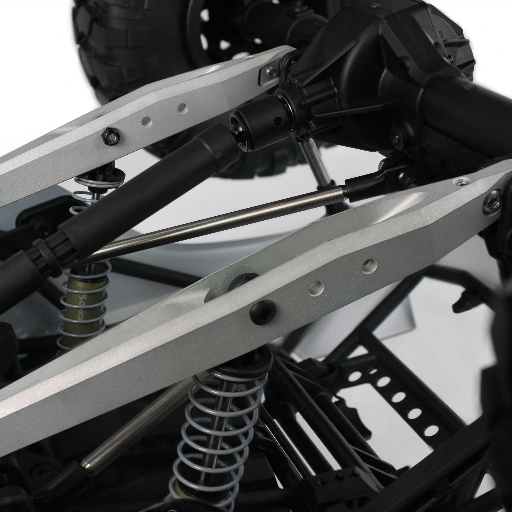 Vanquish Products Trailing Arms, Black Anodized: Yeti