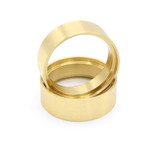 Vanquish Products 1.9 Brass 0.8" Wheel Clamp Rings (Pair)