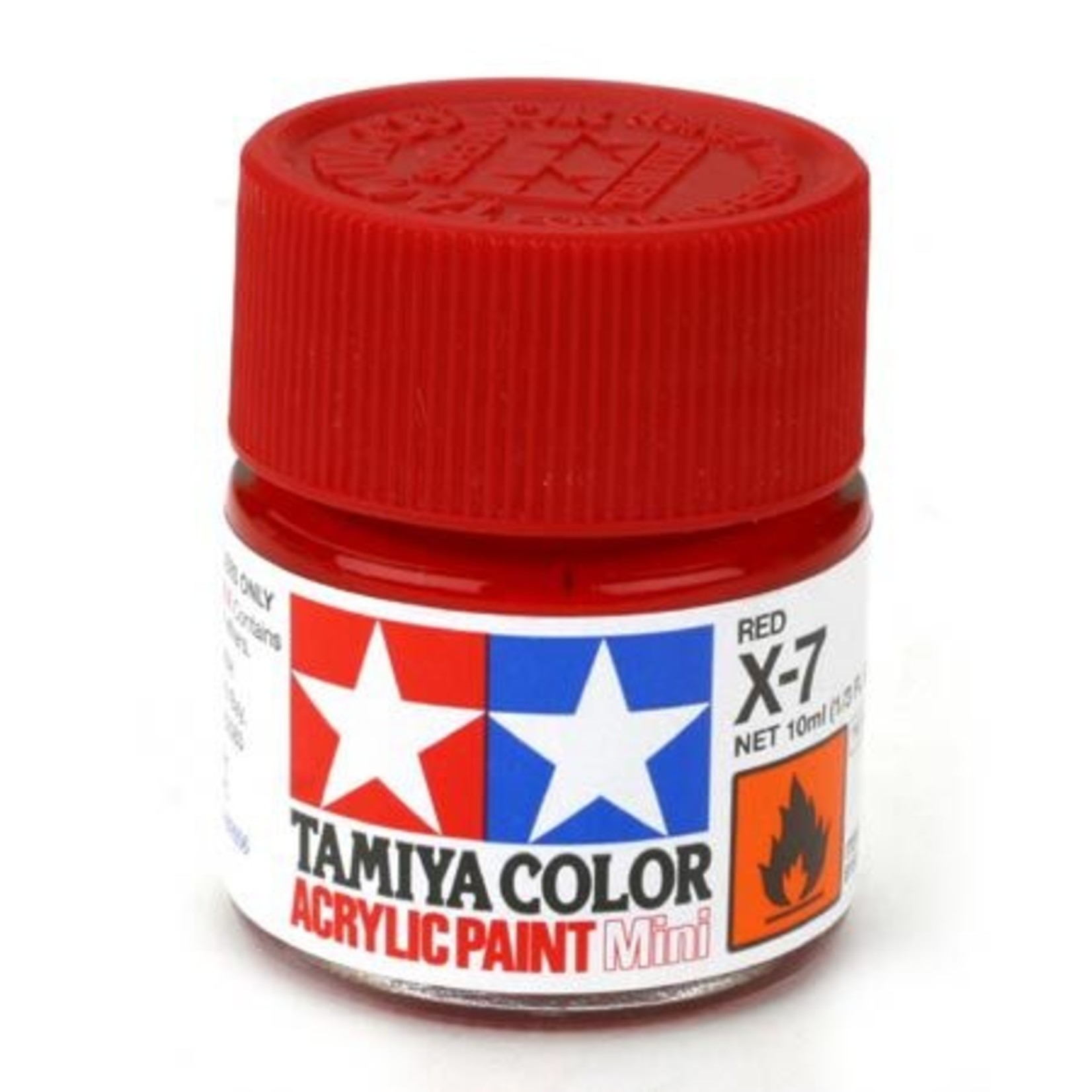 Tamiya Acrylic Mini X7, Red
