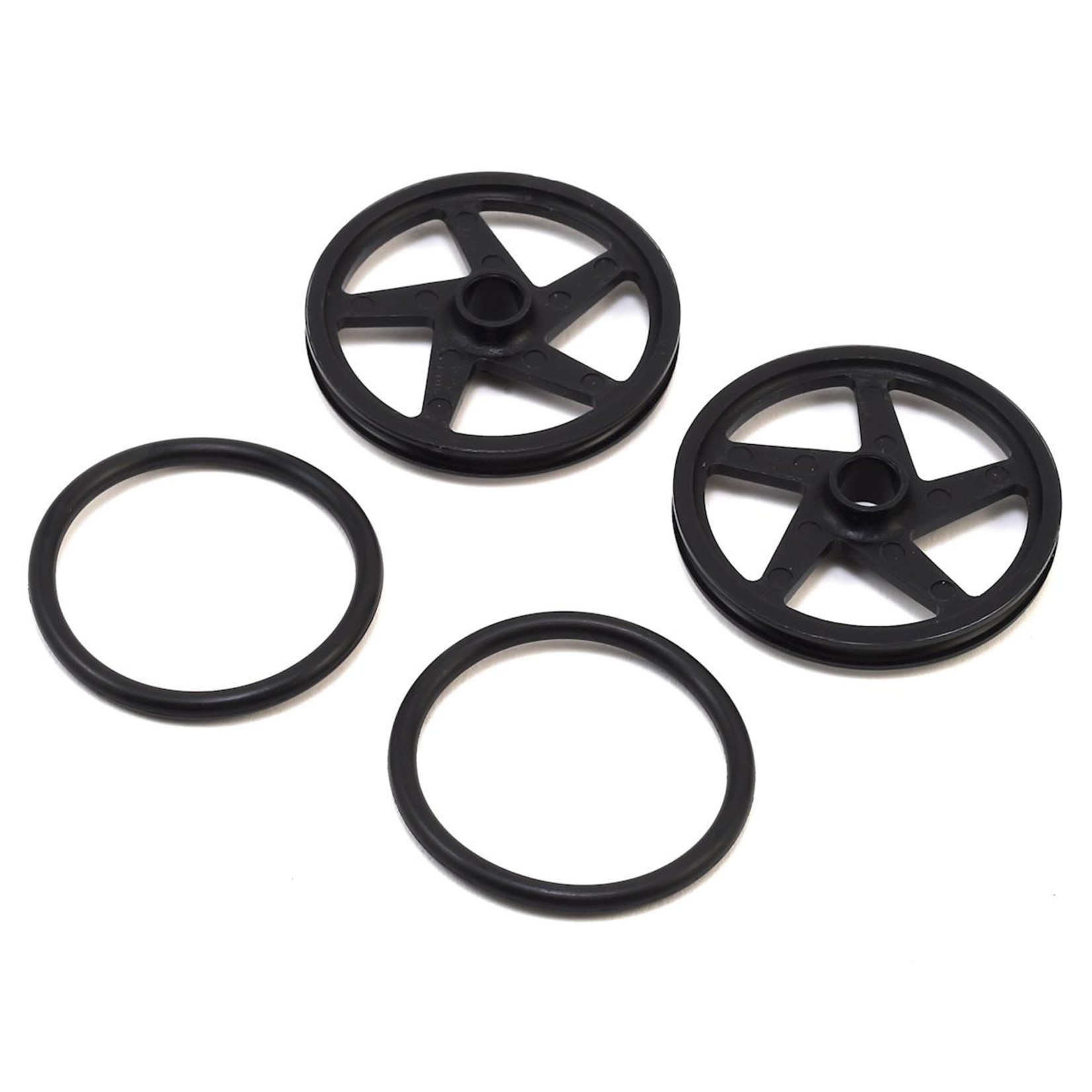 RJ Speed O-Ring Wheels, 2" Black (2)