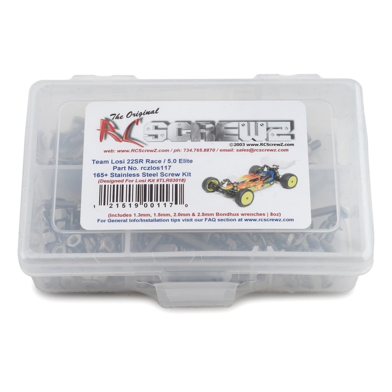 Losi RC Screwz - LOSI 22SR Race/5.0