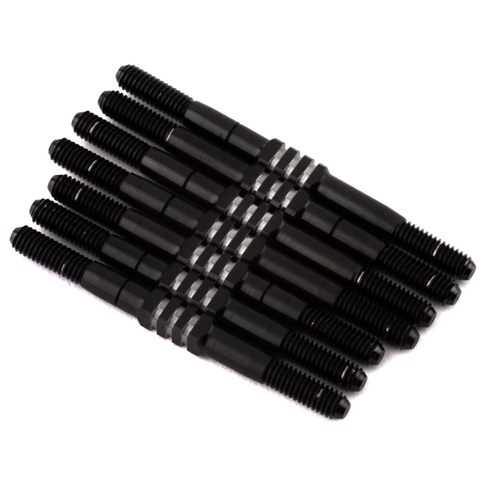 JConcepts TLR 22X-4 3.5mm Fin turnbuckle kit 7pc - black