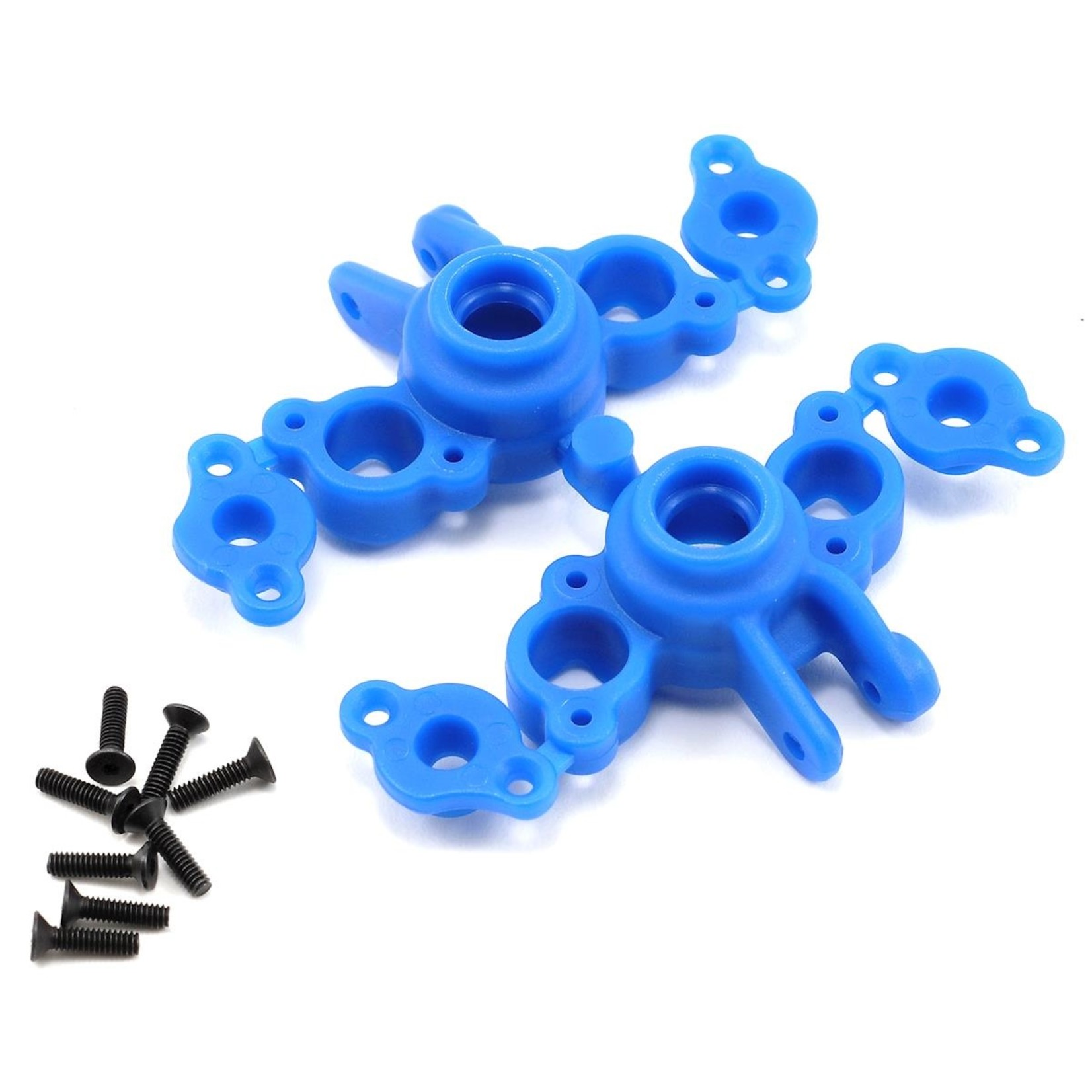 RPM Axle Carriers, Blue: 1/16 EVR/SLH