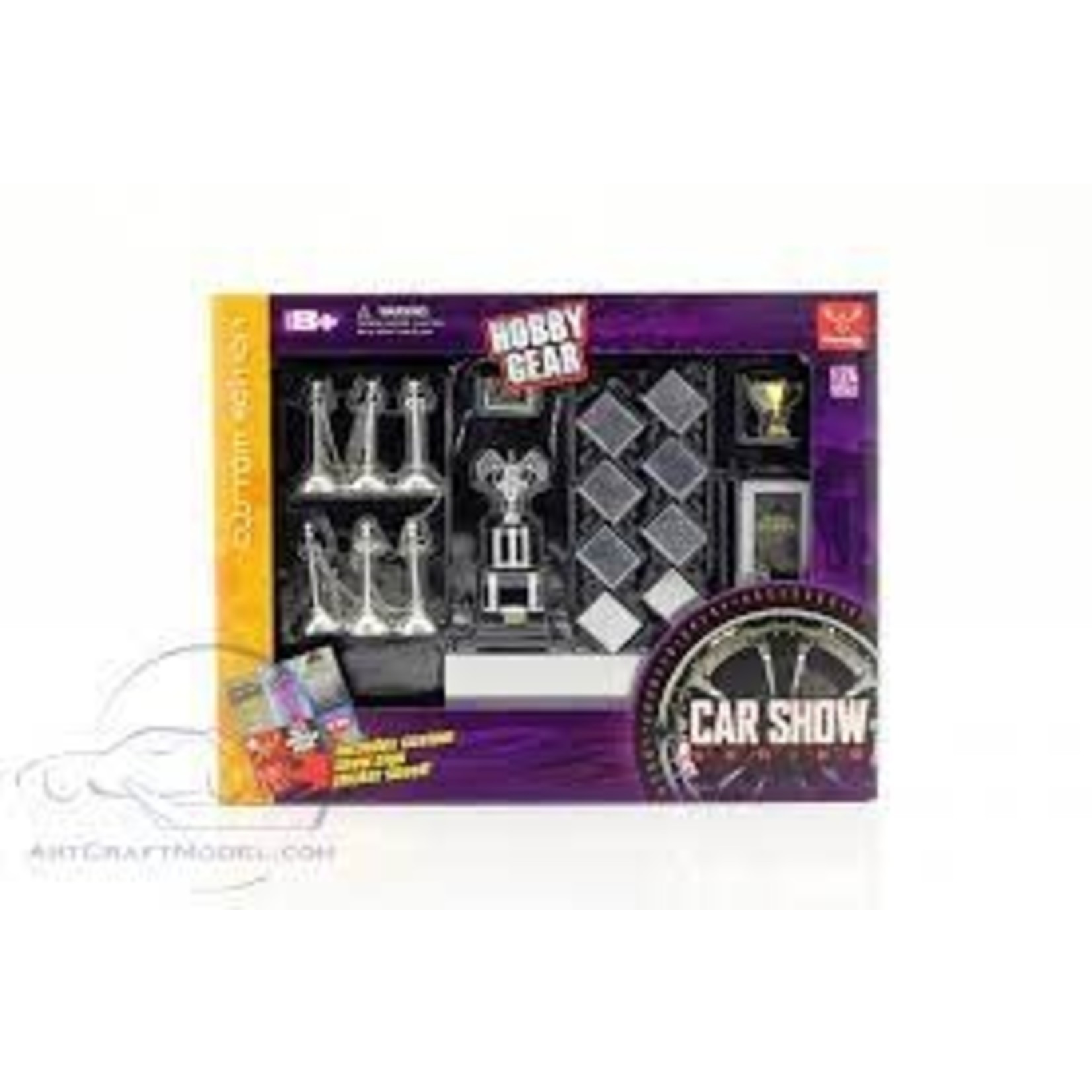 1/24 Car Show Accessory Set