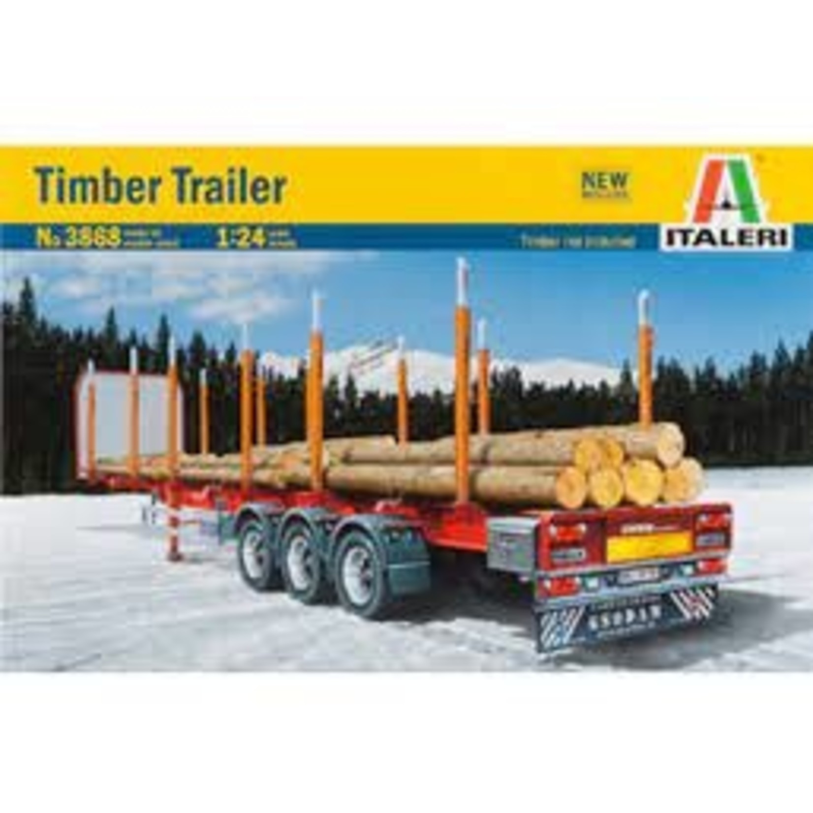 Italeri 1/24 Timber Trailer