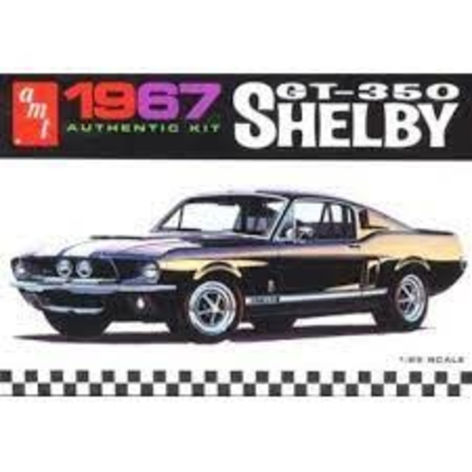AMT 1/25 '67 Shelby GT350, Black