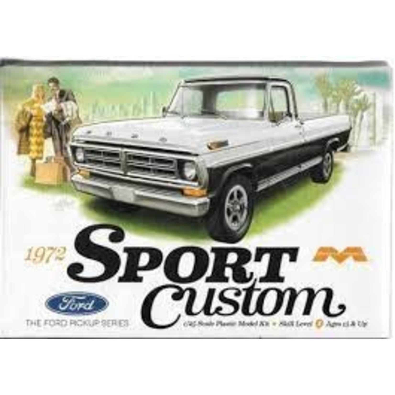 Moebius 1/25 1972 Sport Custom Ford PU