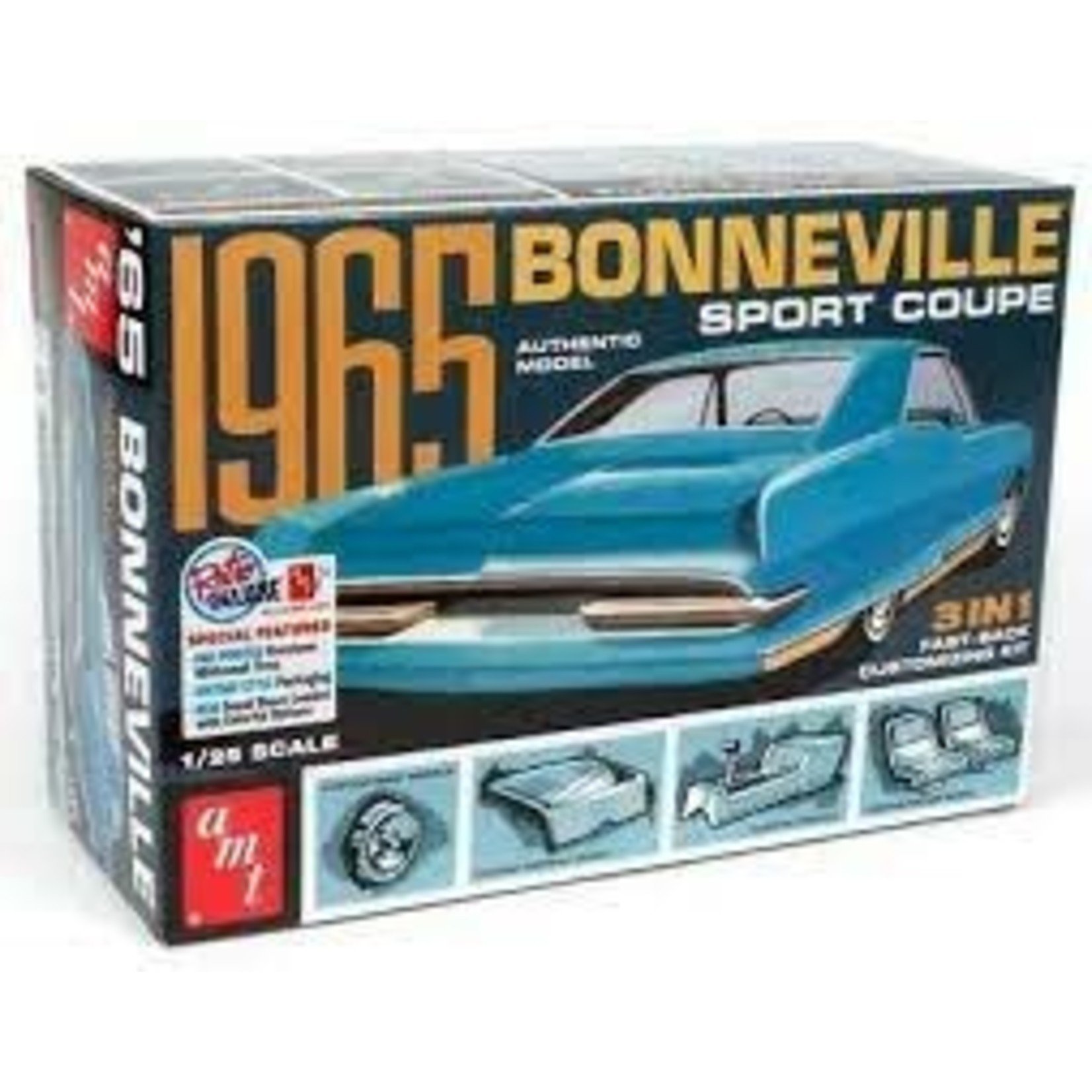AMT 1965 Pontiac Bonneville 1:25