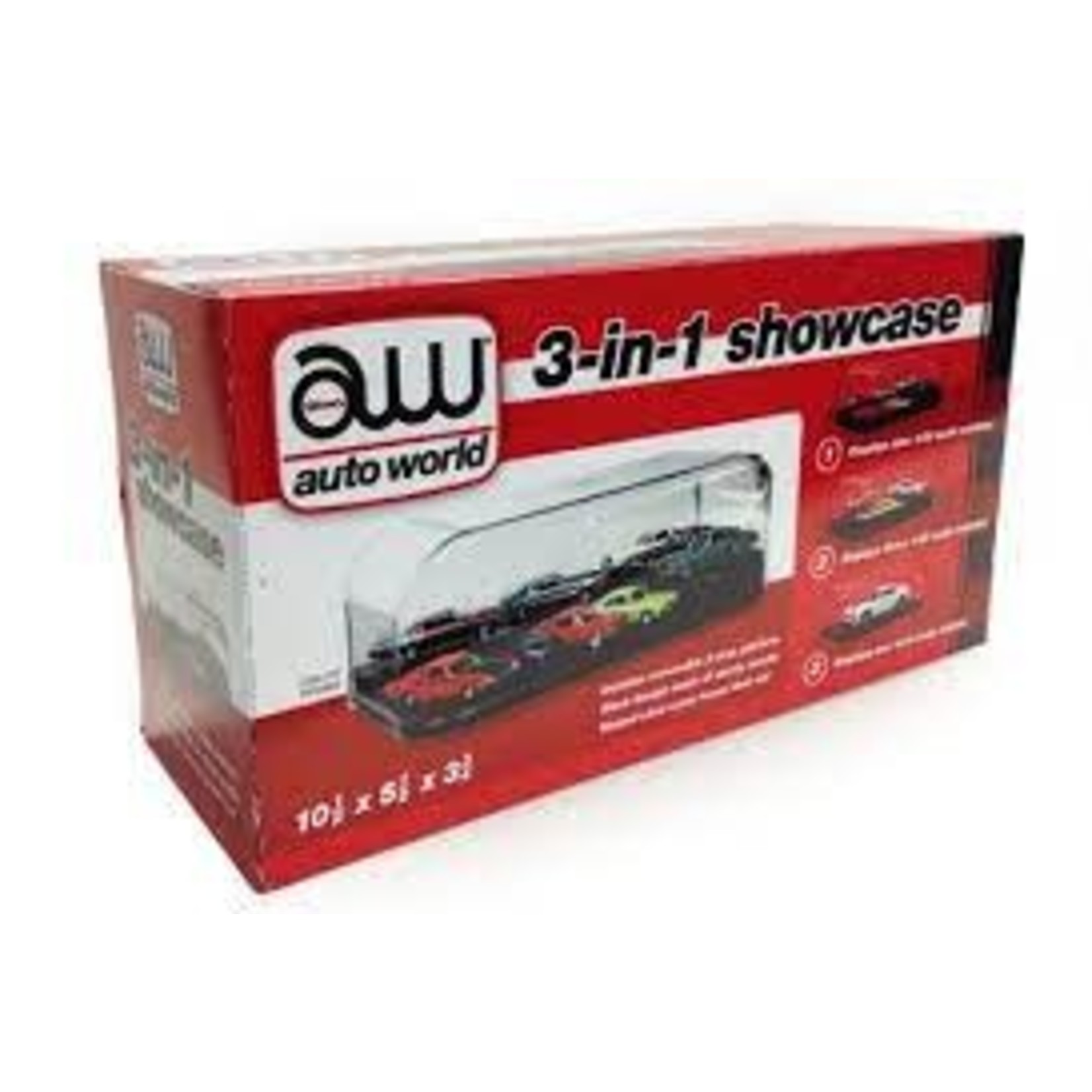 Auto World 3 in 1 Showcase 1/64